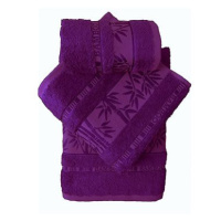 FORBYT Bamboo ručník - 50 × 95 cm fialový