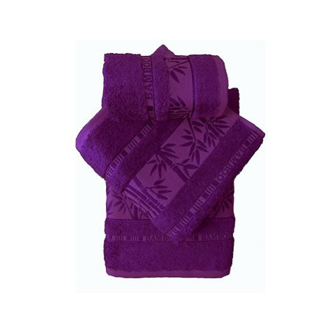 FORBYT Bamboo ručník - 50 × 95 cm fialový