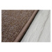 Vopi koberce Kusový koberec Astra hnědá čtverec - 150x150 cm