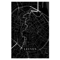 Mapa Leuven black, (26.7 x 40 cm)