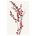 Ilustrace Mistletoe Kisses, Kubistika, 26.7x40 cm