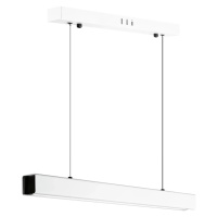 SX41-60CM-24W-W | Moderní obdélníkové závěsné svítidlo | dálkové ovládání | LED | Bílý