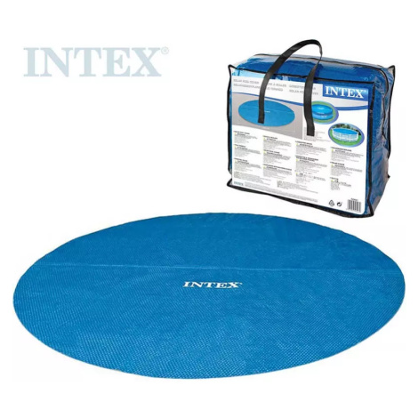 INTEX Plachta solární bazénová Solar 305cm kruhová modrá v tašce Bino