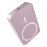 Powerbanka EMOS WI 1046, 10 000 mAh, 20 W+Wireless, lososová