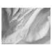 Bierbaum saténové prostěradlo Grau - světle šedá - 90x200 cm