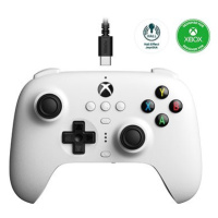 8BitDo Ultimate Wired Controller (Hall Effect Joystick) - White - Xbox