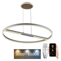 LED Stmívatelný lustr na lanku LED/95W/230V 3000-6500K + dálkové ovládání