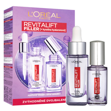 Loréal Paris Revitalift Filler sada pleťových sér s kyselinou hyaluronovou 50 ml