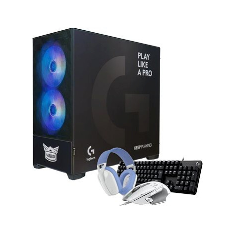 AlzaPC GameBox Prime Logitech Edice - i5 / RTX4060Ti / Black + Logitech G CORE X herní set