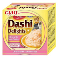 Ciao Dashi Delights kuře s lososem 4 × 70 g