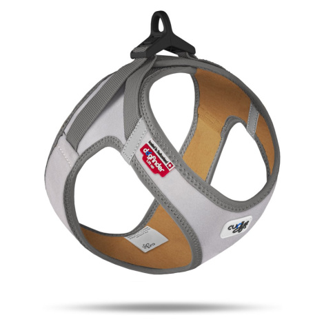Curli Postroj pro psy Glow Reflective Gray XS, 3-5 kg