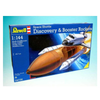 Plastic modelky vesmír 04736 - Space Shuttle Discovery + Booster Rockets (1: 144)