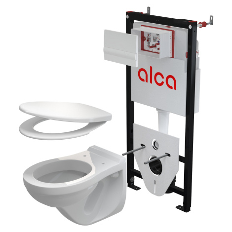 Set 5v1 pro závěsné WC Alca Sádromodul AM101/1120 WC Alca Alcadrain