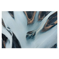 Ilustrace Glacial River, Iceland, borchee, (40 x 26.7 cm)