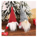 Vánoční skřítkové pro štěstí CHRISTIE červený a šedý 12x20 cm Mybesthome cena za 2 kusy