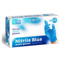 SOFTCLINIC Rukavice Nitril nepudr. modré S 100 ks