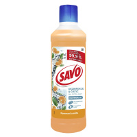 SAVO desinfekce a čistič na podlahy Pomeranč a Máta 1 l