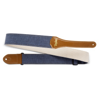 Taylor Vegan Guitar Strap Hemp Cotton Blue