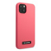 Karl Lagerfeld KLHCP13MSLMP1PI hard silikonové pouzdro iPhone 13 6.1" fuchsia Silicone Plaque