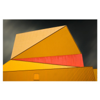 Fotografie The yellow roof, Gilbert Claes, 40 × 26.7 cm