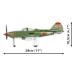 Cobi II WW Bell P-39 D Aircobra Sovět, 1:32, 380 k, 1 f