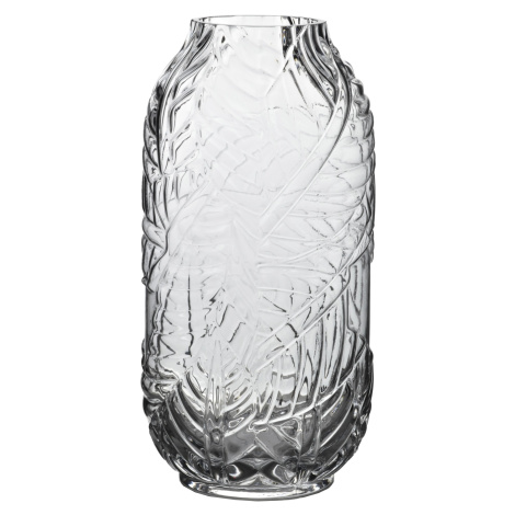 Mondex Váza Serenite 14x8x29,5 cm čirá