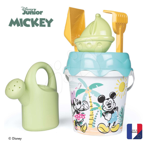 Kyblíček set z cukrové třtiny Mickey Bio Sugar Cane Bucket Smoby 6 dílů – z kolekce Smoby Green 