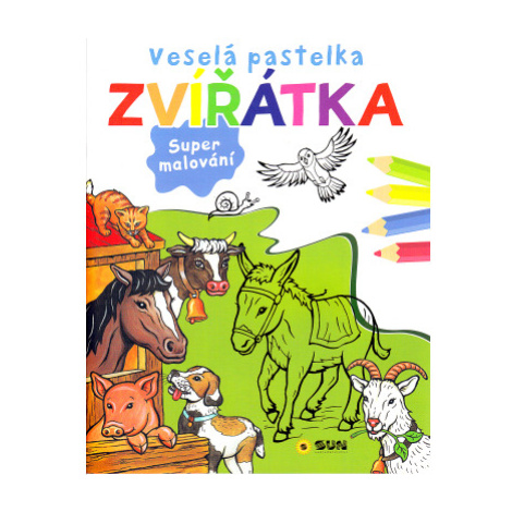 Veselá pastelka - Zvířata SUN