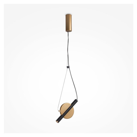 M MOD150PL-L5BS3K Závěsné svítidlo Enigma 3000K 5W teplá bílá 450lm mosaz kov - MAYTONI