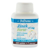 Medpharma Zinek Forte 25 mg 107 tablet