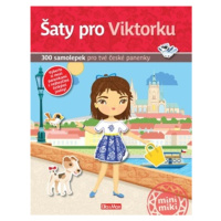 Šaty pro Viktorku - kniha samolepek pro tvé české panenky