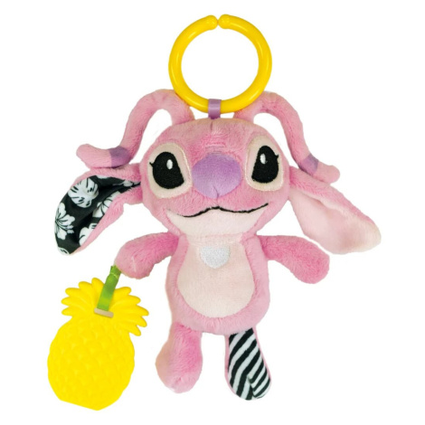 Clementoni Disney baby Plyšové chrastítko, kousátko STITCH ANGEL