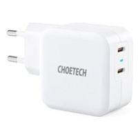 ChoeTech Dual USB-C PD 40W Fast Charger