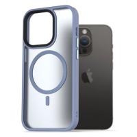 AlzaGuard Matte Case Compatible with MagSafe pro iPhone 14 Pro světle modrý