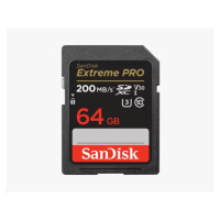 SanDisk SDXC karta 64GB Extreme PRO (200 MB/s Class 10, UHS-I U3 V30)