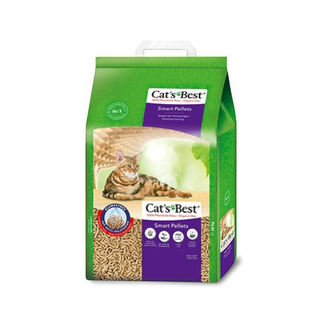 Cat's Best Smart Pellets vysoce absorpční přírodní hrudkující podestýlka 20 l