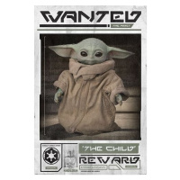 Plakát Star Wars: Mandalorian - Wanted the Child