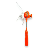 GGV Ventilátor se světly a hudbou v motivu Nemo, oranžová