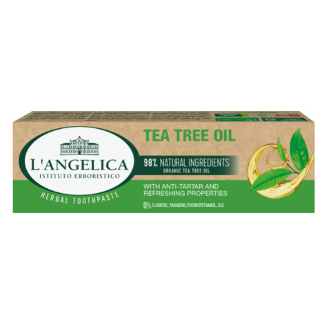 L'ANGELICA Tea tree Oil zubní pasta proti zubnímu kameni, 75ml