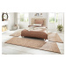 BT Carpet - Hanse Home koberce Ložnicová sada Wolly 102842 Beige Brown - 3 díly: 67x140 (2x), 67