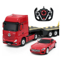 Rastar R/C auto Mercedes-Benz Actros + AMG GT (1:24)