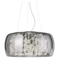 Závěsné svítidlo Ideal Lux Audi-80 SP8 fume 197654 G9 8x40W 50cm šedé