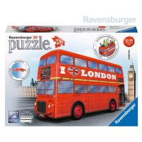 RAVENSBURGER Puzzle 3D Londýnský autobus 216 dílků Easyclick plast
