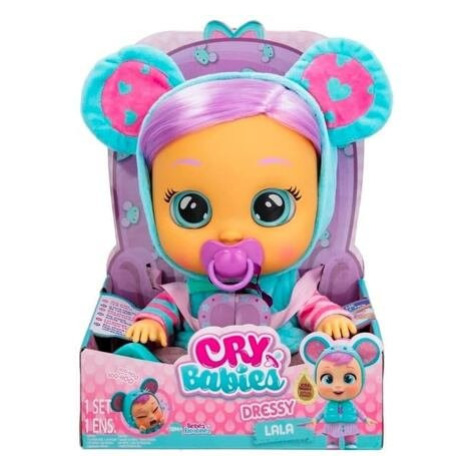 CRY BABIES DRESSY EXKLUZIVNÍ LALA, 18m+ TM Toys