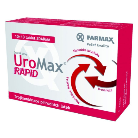 Farmax UroMax Rapid 10+10 tablet