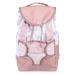 Klokanka s batohem Backpack Natur D'Amour Baby Nurse Smoby pro 42 cm panenku nastavitelná ramena