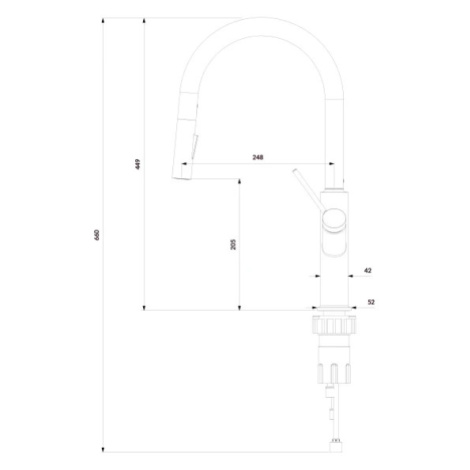 Omnires BEND BE6455BL