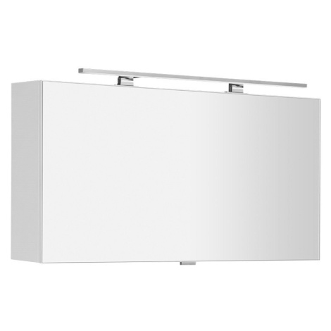 CLOE galerka s LED osvětlením 100x50x18cm, bílá (CE100) CE100-0030