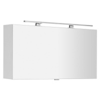 CLOE galerka s LED osvětlením 100x50x18cm, bílá (CE100) CE100-0030