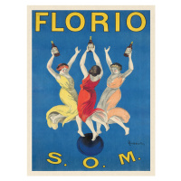 Obrazová reprodukce Florio, Leonetto Cappiello, 30 × 40 cm